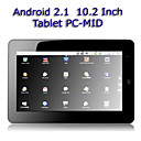 10 Inch HD Touchscreen Android 2.1 Tablet with WiFi (1GHZ Processor)