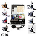 tatuagem kit pro 8 agulhas ponta de poder armas de abastecimento de tinta da pele (ly292)