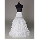 Nylon / Satin bodenlange Röcke Hochzeit (0061-5)
