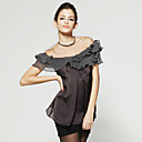 TS de blusa hombro volante