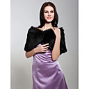  Faux Fur Special Occasion Shawl