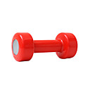Funny Dumbbell Shaped Lifting Digital Alarm Clock (Random Color)
