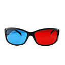 reutilizable lente de plástico de resina marco de anaglifos gafas 3D