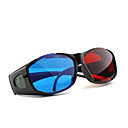 reutilizable lente de plástico de resina marco de anaglifos gafas 3D