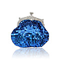 splendida serata paillettes shell borse / frizioni colori più disponibile