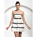 Taffeta Ball Gown Strapless Short/ Mini Cocktail Dress