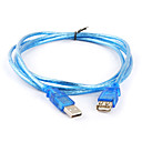 usb 2,0 forlængerkabel AM / AF mandlige og kvindelige 1,8 m
