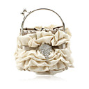Gorgeous Satin Shell Evening Handbags/ Clutches/ Top Handle Bags More Colors Available