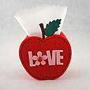 «L'amour de pomme" boîtes faveur main (jeu de 12)