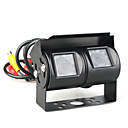 Dual Rear View Cameras + Reverse Cameras For Car / Bus + Waterproof + 120