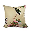 Cushion Cover-Brush Painting bird (1422)