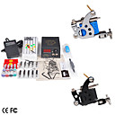 Mini Tattoo Machine Kit with 2 Guns for lining and shading