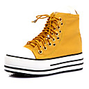 stof bovenste sleehak gesloten teen met kant-up huwelijksreis shoes.more kleuren beschikbaar