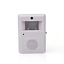 Compact Wireless Infrared Motion Detecting  Door Chime with DIY Chime Sound Recorder