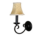 1-light Fabric Wall Sconce