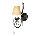 1-light Fabric Wall Sconce