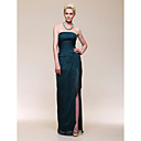 Chiffon Sheath/Column Strapless Floor-length Evening Dress inspired by Rachel Weisz