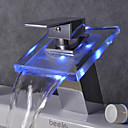 LENNOX - Torneira banheiro monocomando cascata com LED