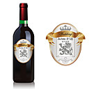 Personalized Bottle Labels - Dragon (pack of 36)