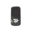 Mini USB Micro SDHC Memory Card Reader (Black)