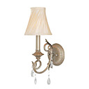 1-light Fabric Wall Sconce with lampshade