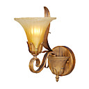 1-light Glass Wall Sconce