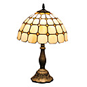 Tiffany Style Gien Check Pattern Stained Glass Table Lamp