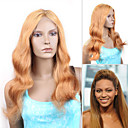 style à la mode en dentelle Beyonce personnalisée complète naturelles ondes 16 "cheveux remy indiens - 26 coloris au choix