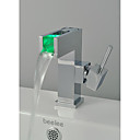 Color Changing LED Bathroom Sink Faucet - Blade Series