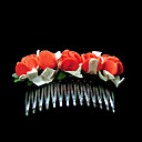 Lovely Foam Flower Wedding Flower Girl Combs/ Headpiece (More colors)