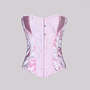 Brocade Strapless Front Busk Closure Corsets Special Occasion Shapewear
