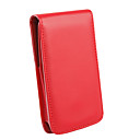 Premium PU Leather Case for iTouch 4 - Red
