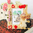 noiva e do noivo urso photo frame