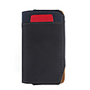 Funda de cuero protectora para el teléfono móvil - negro