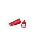 T5 74 Car Instrument Cluster SMD-LED Light Bulbs (Red)