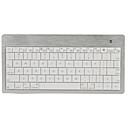 ultra-slank trådløs Bluetooth v2.0 oppladbare tastatur (sølv)