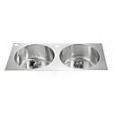 36 inch Undermount Stainless Steel Kitchen Sink (Double bowl)
