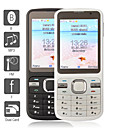 moderner Klassiker Dual-SIM Touchscreen Handy (Java, WLAN, Bluetooth, mp3)