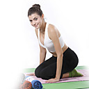 yogayf-japonés de tela de diseño simples de rayón de tres cuartos de deporte negro pantalones mujer pantalones de yoga físico