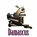 Unique Authentic Handmade Damascus Tattoo Machine for Both Liner and Shader