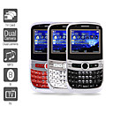 Triple SIM 2.0 Inch Qwerty Keyboard Cell Phone (Dual Camera, TV, MP3)