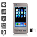 Kisen N900 dual-kaart dual camera quad-band met wifi tv 3.2 inch flat touch screen mobiele telefoon (2GB TF-kaart) (