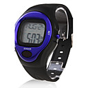 Calorie Counter Pulse Heart Rate Monitor Stop Automatic Watch - Blue
