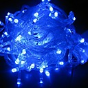 80-bleu clair à cordes dirigé décoration de mariage (10m, 220v)