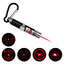 Portachiavi con laser LED rosso 4 in 1 - Argento