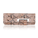 couro sintético com bolsas animal print noite / garras mais cores disponíveis