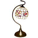 Artistic Tiffany Style Table Light with Floral Pattern