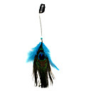 Clip-In Peacock Feather Hair Extensions
