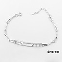 sterling zilveren geometrische design armband