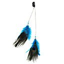 Clip-In Peacock Feather Hair Extensions